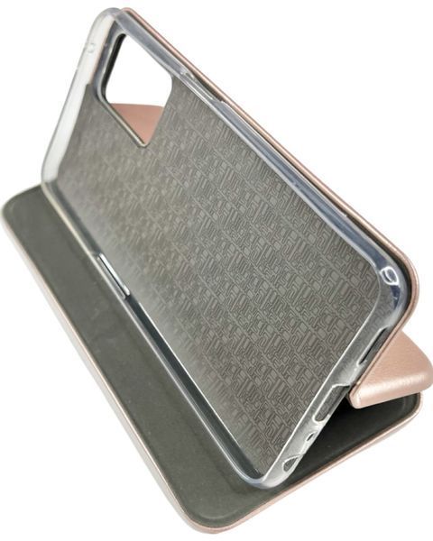 Шкіряний чохол-книжка Elegant book на Oppo A55 (на оппо-а55) рожевий 87867 фото