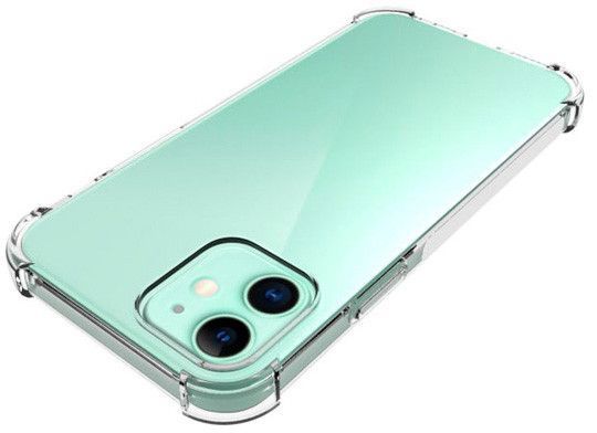 Чохол накладка WXD для iPhone 12 (відкрита камера) / прозорий 087017 фото