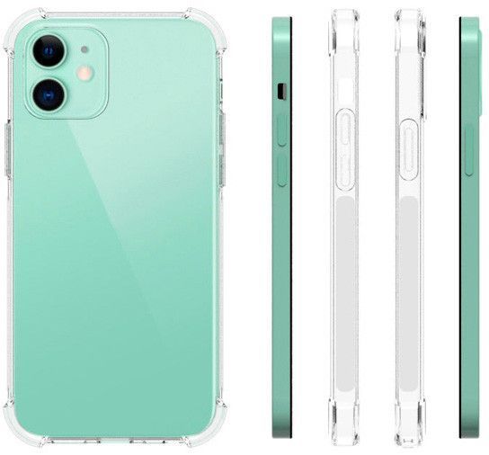 Чохол накладка WXD для iPhone 12 (відкрита камера) / прозорий 087017 фото