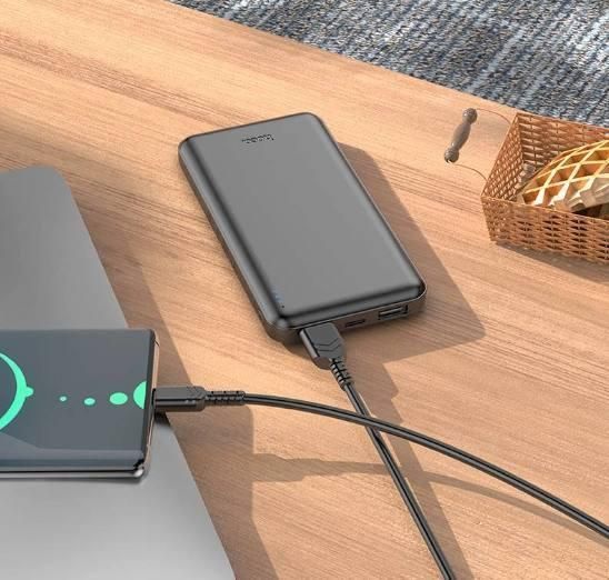Повербанк Power Bank Hoco J100 High-ranking 22.5W 10000mAh білий 093228 фото