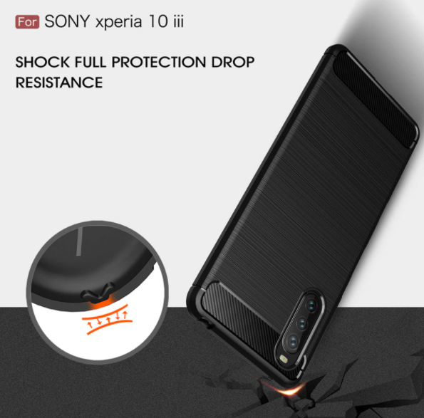 TPU чехол накладка Urban для Sony Xperia 10 III (3 цвета) 83922 фото