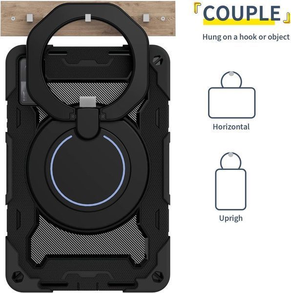 Чохол Rainbow Armor Tablet на Xiaomi Redmi Pad SE 11" / чорний 097793 фото