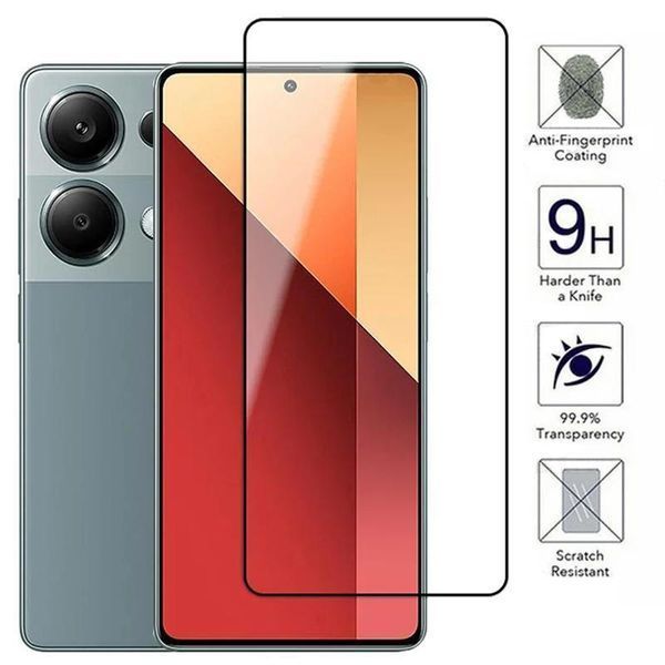 Защитное стекло для Infinix Note 40 (X6853) / черное 097548 фото