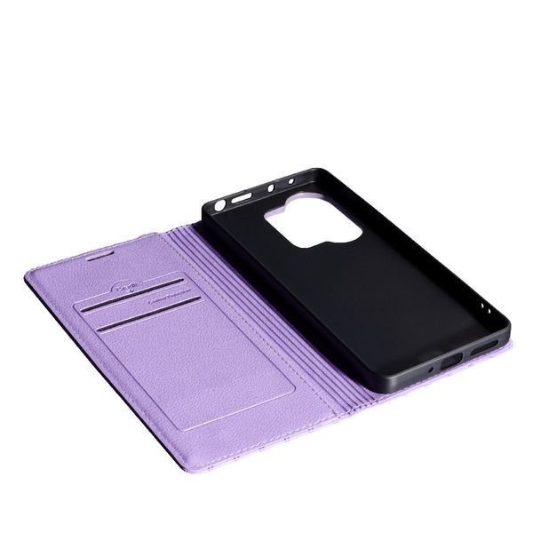 Чохол книжка Deluxe на Xiaomi Redmi Note 13 Pro (4G) / фіолетовий 096310 фото