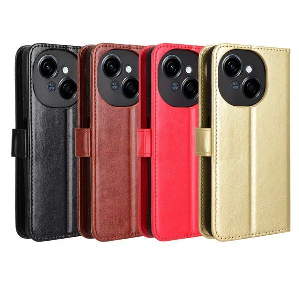 Чехол книжка Book case для Tecno Spark Go 1 / черный 097885 фото