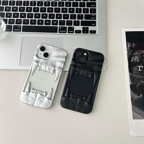 Силіконовий чохол Jaws для iPhone 15 Pro Max / чорний 098748 фото
