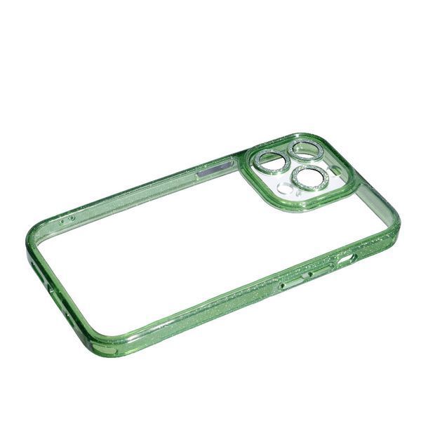 TPU чохол Brilliant на iPhone 14 Pro Max (на айфон 14 про макс) зелений 086620 фото