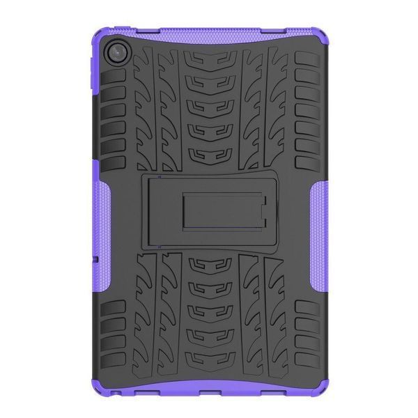 PC + TPU чехол Armor на Lenovo Tab M10 Plus (3 Gen) фиолетовый 093365 фото