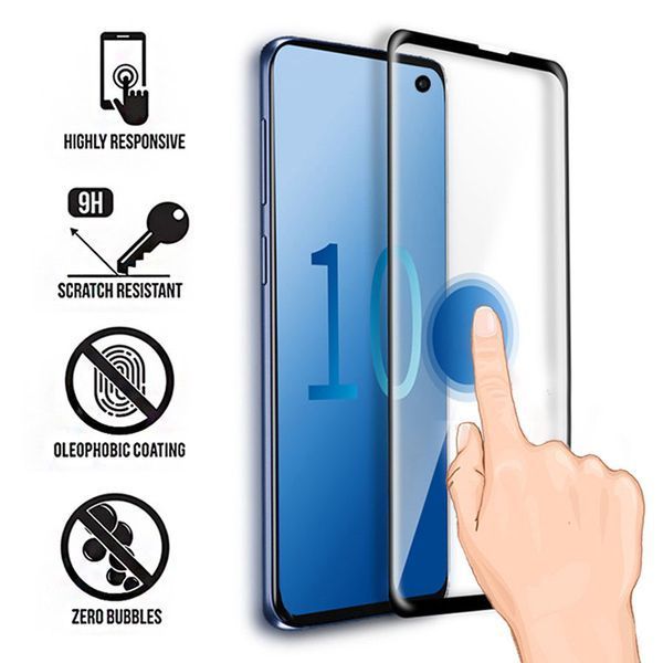 Захисне скло для Samsung Galaxy S10 (3 кольори) 054963 фото