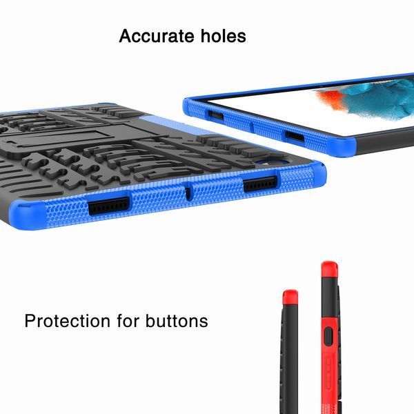 PC + TPU чохол Armor на Samsung Tab A8 (X200 X205) жовтогарячий 089539 фото