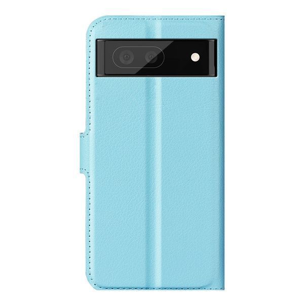 Чехол книжка Lichee для Google Pixel 6a голубой 089840 фото