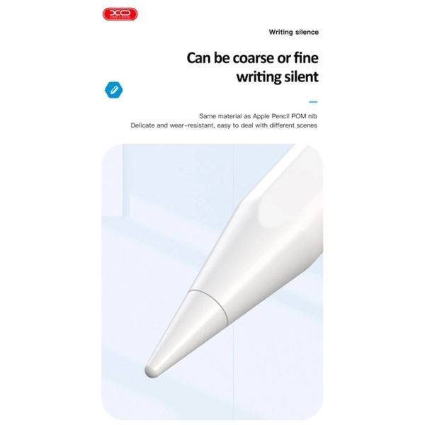 Стилус XO ST-03 Active Magnetic Capacitive Pen iPad білий 094322 фото