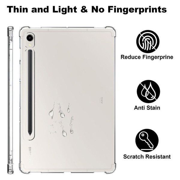 Противоударный чехол WXD на планшет Samsung Galaxy Tab S9 (11") / прозрачный 093557 фото