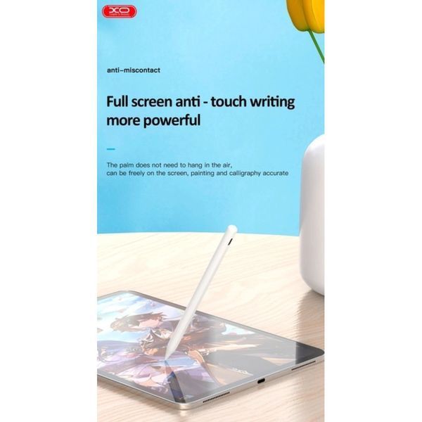 Стилус XO ST-03 Active Magnetic Capacitive Pen iPad білий 094322 фото