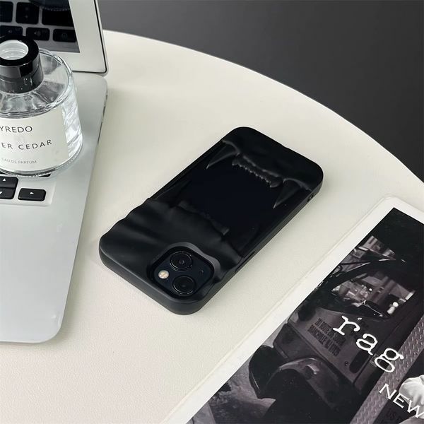 Силіконовий чохол Jaws для iPhone 15 Pro Max / чорний 098748 фото