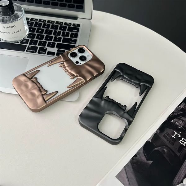 Силіконовий чохол Jaws для iPhone 15 Pro Max / чорний 098748 фото