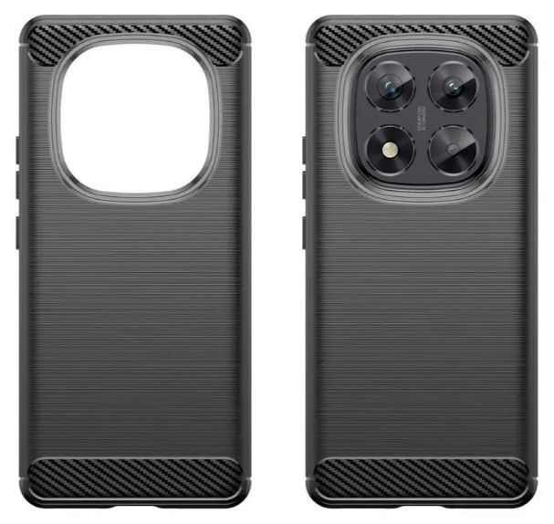 TPU чехол накладка Urban для POCO X7 / черный 201988 фото
