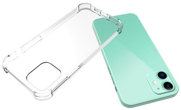 Чохол накладка WXD для iPhone 12 (відкрита камера) / прозорий 087017 фото