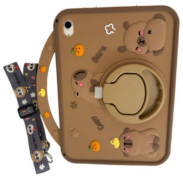 Чехол Happy Case на планшет Apple iPad Air 5 10.9" (2022) / CapyBara (с ремешком) 099289 фото