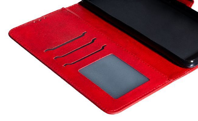 Шкіряний чохол-книжка Business Book на Samsung Galaxy M35 (5G) / red 200744 фото