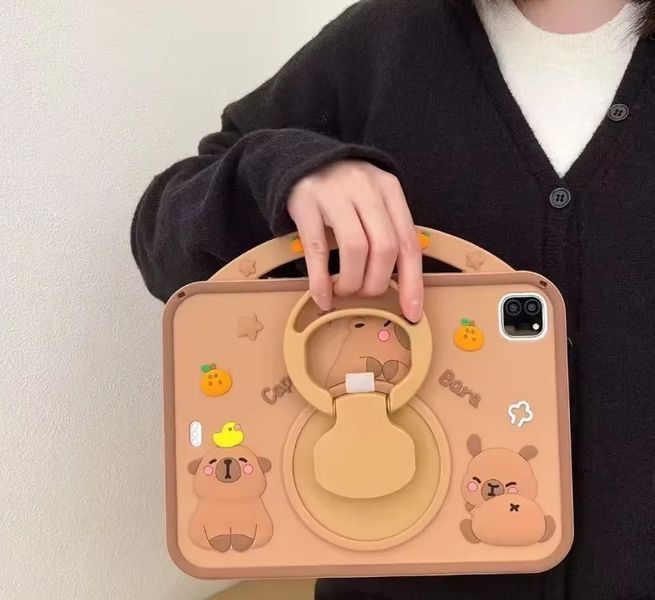 Чехол Happy Case на планшет Apple iPad Air 5 10.9" (2022) / CapyBara (с ремешком) 099289 фото