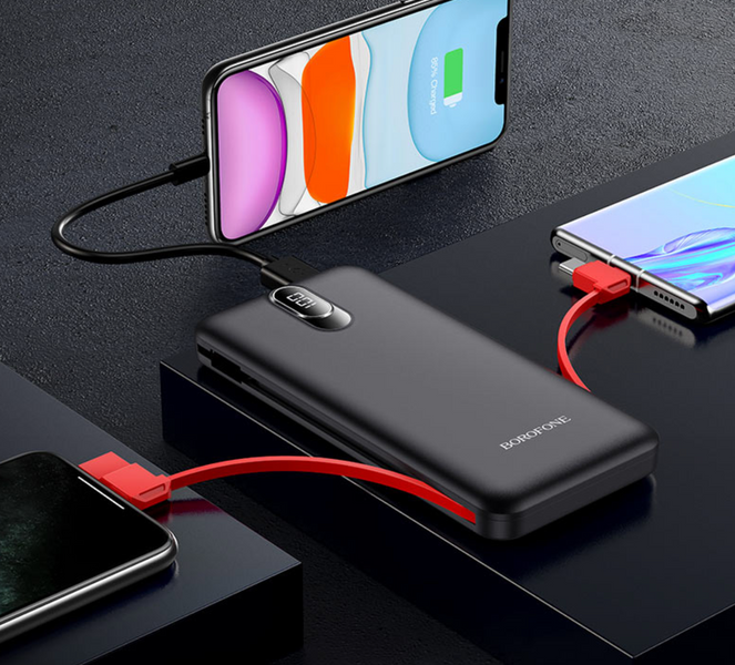 Повербанк Power Bank Borofone BJ2 10000 mAh черный 086570 фото
