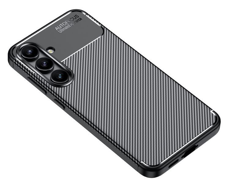 TPU чохол накладка Autofocus для Samsung Galaxy S24 FE / чорний 201766 фото