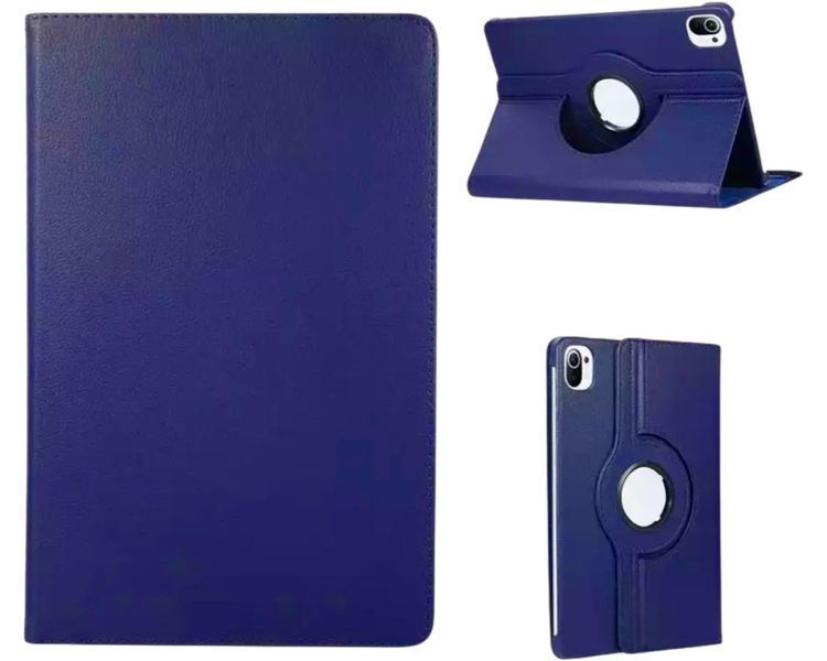 Шкіряний чохол книжка 360 на Xiaomi Mi Pad 5 / Xiaomi Pad 5 Pro (11") / синій 087293 фото