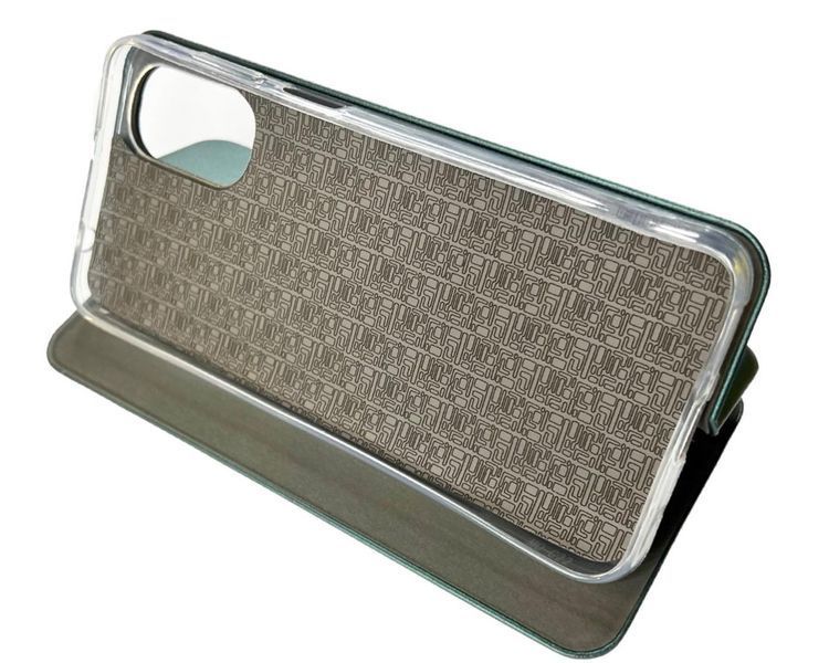 Чохол книжка Elegant book для Motorola G22 / смарагдовий 87267 фото