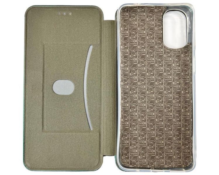 Чохол книжка Elegant book для Motorola G22 / смарагдовий 87267 фото