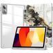 Чехол книжка Marble case на планшет Xiaomi Redmi Pad SE (11") / белый 098819 фото 1