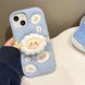 Силиконовый 3D чехол Funny Sheep для iPhone 16 / голубой 098927 фото 7