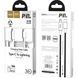 USB кабель Hoco X36 Swift PD Type-C to Lightning 1m білий 84979 фото 2