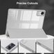 Чехол книжка Marble case на планшет Xiaomi Redmi Pad SE (11") / белый 098819 фото 4