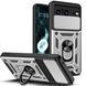 PC + TPU чохол Camshield armor для Google Pixel 8 / сріблястий 094605 фото 1
