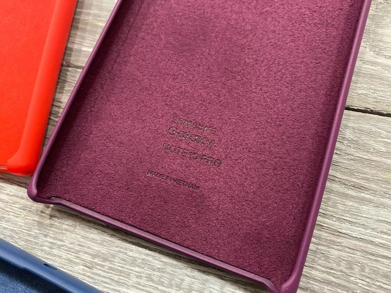 Чохол Soft touch для Samsung Galaxy Note 10 Plus (7 кольорів) 80894 фото