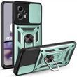 PC + TPU чохол Camshield armor для Motorola G14 / зелений