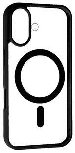 Чохол TPU+PC Color з підтримкою Magsafe для Apple iPhone 16 / black 200818 фото