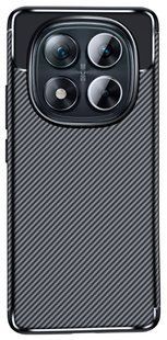 TPU чехол накладка Autofocus для Poco M8 Pro (5G) / черный 204352 фото