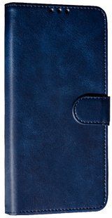 Шкіряний чохол-книжка Business Book на Poco M6 (4G) / dark blue 200348 фото