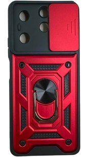 PC + TPU чехол Camshield Armor для Tecno Spark 10 Pro / красный 092149 фото