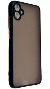 TPU чохол накладка Matte Color Case для Samsung Galaxy A04E чорний 092499 фото
