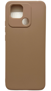 Чехол силиконовый Candy для Xiaomi Redmi 10C (на сяоми 10ц) коричневый 086119 фото
