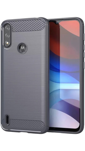 TPU чехол накладка Urban для Motorola E7 Power (на мото е7 павер) серый 85078 фото