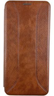 Чохол книжка Perforation book для Samsung Galaxy A34 коричневий 088021 фото