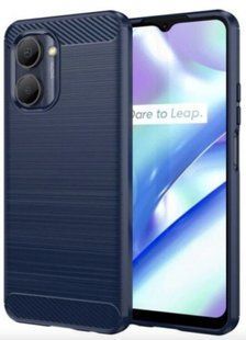 TPU чехол накладка Urban для Realme C33 (на реалми ц33) синий 87921 фото
