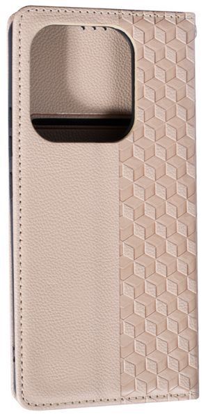 Чохол книжка Deluxe на Xiaomi Redmi Note 14 (4G) / золотистий 203269 фото