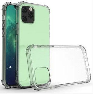 Чехол WXD силиконовый противоударный для iPhone 12 mini / прозрачный 087018 фото