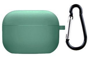 Силиконовый чехол с карабином для AirPods 4 / pine needle 201815 фото