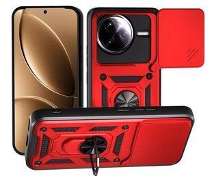 PC + TPU чехол Camshield Armor для Poco F7 Ultra / красный 099771 фото